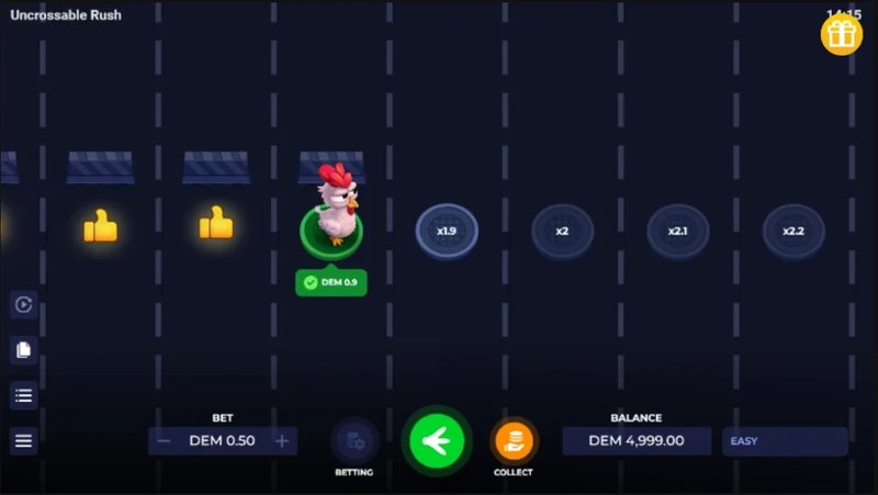 Uncrossable rush in Spain